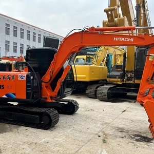 Mini-excavatrice sur chenilles Hitachi Zaxis60 de 6 tonnes, d'occasion, 95% neuve, avec certifications CE/EPA, importée du Japon, à prix réduit, à vendre - Product Image 5