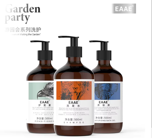 Venta al por mayor de amenidades de hotel, botella de bomba de champú vacía, botellas de plástico para OEM champú - Product Image 3