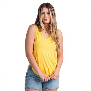 Camiseta de Verano Ligera sin Mangas para Mujer, Tejida, Ecológica, de Secado Rápido y Transpirable, Estilo Casual, Favorita de Temporada - Product Image 1