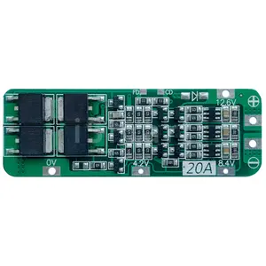 3S 20A 18650 Li-ion Chargeur de Batterie Au Lithium PCB BMS Carte de Protection Pour Perceuse Moteur 12.6V Lipo Cellule Module 64x20x3.4MM