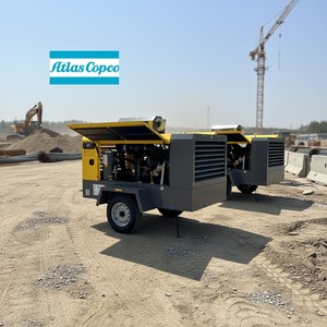 AtlasCopco Portable Diesel Air Compressor XAVS650 XRHS650 XAHS700 XAXS600 Atlas Copco 18bar 20bar Rotary <b>Screw</b> Air Compressor - Product Image 3