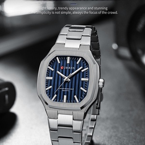 CURREN 2024 Mens <b>Watches</b> 8458 Stainless Steel Men Wrist <b>Watch</b> Casual Luxury Waterproof Sport <b>Watch</b> for Men Quartz - Product Image 3