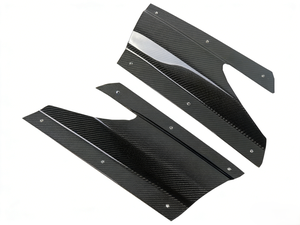 Aletas Laterales Traseras de Fibra de Carbono Seca para Nissan GTR R35 2008-2016, Estilo Deportivo - Product Image 4