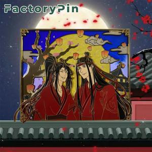 Alfileres <span class=keywords><strong>de</strong></span> esmalte personalizados sin mínimo, alfileres <span class=keywords><strong>de</strong></span> solapa <span class=keywords><strong>de</strong></span> dibujos animados <span class=keywords><strong>de</strong></span> Anime <span class=keywords><strong>de</strong></span> película <span class=keywords><strong>de</strong></span> <span class=keywords><strong>Drama</strong></span>, insignia <span class=keywords><strong>de</strong></span> Metal niquelado <span class=keywords><strong>de</strong></span> oro negro <span class=keywords><strong>de</strong></span> fábrica, Pin <span class=keywords><strong>de</strong></span> esmalte duro - Product Image 5