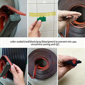 Hydrophilic BUTYL cao su tự nhiên mở rộng nước waterstop <span class=keywords><strong>Sealant</strong></span> cho bê tông đúc sẵn với dịch vụ cắt tùy chỉnh - Product Image 5