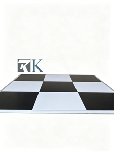 Events Dance Floor White Platform with Aluminum Edges for Wedding concerts Music Events - Product Image 2