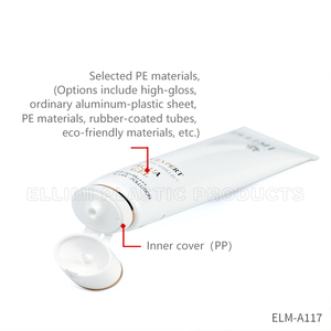 30 Pap en Oval Flip Cover Manguera Limpiador facial Protector solar Crema de manos Manguera - Product Image 5