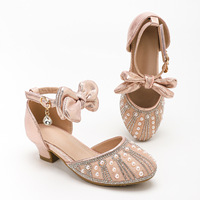 Weiße Schuhe für Mädchen, High-Heel-Schuhe für Mädchen, flache Ballerina-Schuhe, elegante Schuhe für Mädchen, formelle Schuhe für Mädchen, Partyschuhe für Mädchen, Hochzeitsschuhe für Mädchen