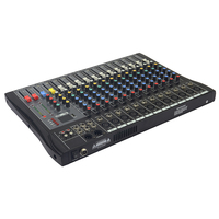 Mélangeur 12 canaux pour les performances en plein air et la famille KTV avec interface audio USB Console de son mixage professionnel