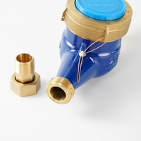 Medidor de agua fría de 15mm 20mm 25mm 32mm 40mm Multi-jet Super Mid Dureza Unidad magnética Tipo de esfera seca