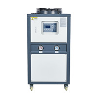 Système de refroidissement de processus RUIHAI 5HP 13,95 kW, refroidisseur d'eau haute efficacité, système de refroidissement par air, refroidisseur d'eau industriel refroidi par air