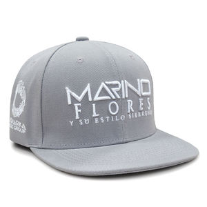 Gorra de Béisbol Plana Estructurada con Visera Plana, 6 Paneles, Oxford Dobby, Cierre a Presión, Bordado Personalizado, Venta al Por Mayor - Product Image 3