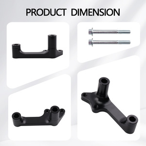 ขายึดถาดรองปั๊มน้ำมันอลูมิเนียมอัลลอยด์สำหรับเครื่องยนต์ K24Z รถยนต์ KIA พร้อมน็อต - Product Image 4