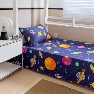 Deep Pockets Breathable <strong>Sheets</strong> Hot <strong>Single</strong> Size <strong>Bed</strong> <strong>Sheet</strong> Extra Soft 3 PCS <strong>Bed</strong> <strong>Sheet</strong> Sets - Product Image 3
