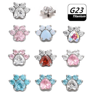 Bijoux <span class=keywords><strong>de</strong></span> <span class=keywords><strong>piercing</strong></span> pour <span class=keywords><strong>l</strong></span>'<span class=keywords><strong>oreille</strong></span> en alliage <span class=keywords><strong>de</strong></span> titane G23, chat mignon, ZIRCON, <span class=keywords><strong>piercing</strong></span> d'os <span class=keywords><strong>de</strong></span> <span class=keywords><strong>l</strong></span>'<span class=keywords><strong>oreille</strong></span>, helix, labret, bijoux <span class=keywords><strong>de</strong></span> <span class=keywords><strong>piercing</strong></span> corporel classiques, accessoires - Product Image 1