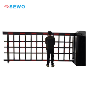 Gestion de contrôle d'accès de véhicule SEWO Barrières de flèche de trafic <span class=keywords><strong>automatique</strong></span> de 5,3 pieds de hauteur <span class=keywords><strong>Barrière</strong></span> robuste pour parkings de voiture - Product Image 3