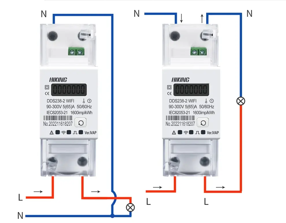 DDS238-2 WIFI TUYA APP single phase smart energy meter