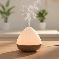 Diffuseur d'huiles essentielles électrique ultrasonique pour aromathérapie, humidificateur d'ambiance pour maison, hôtel, bureau, spa