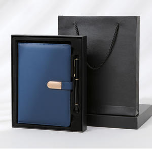 Carnets de notes personnalisés en cuir OEM, couverture souple A5, reliure cousue, pages amovibles, imprimés, pour bureau et cadeaux - Product Image 2