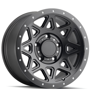 Jantes de voiture de tourisme Flow Forming 4X4 tout-terrain 17X9J 18X9J PCD 6X139.7 5X127 noires à disque profond, adaptées aux <span class=keywords><strong>Jeep</strong></span> ZM-14 - Product Image 1