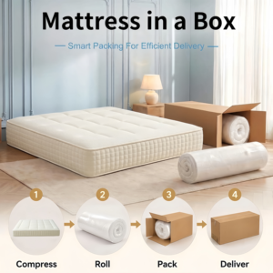 Wholesale Luxury Gel <b>Memory</b> <b>Foam</b> <b>Mattress</b> Queen King Size Medium Firm Breathable Cooling Comfort Bed Home Hotel - Product Image 5