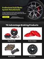 Kit de freinage avant pour voiture TEI S60 Plus, étrier de frein à 6 pistons, mise à niveau de freinage important, jantes de voiture R19 R20 R21, pour BMW X5 E53 E70 F15 G05