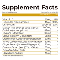Compléments Alimentaires Brûle-Graisses Thermiques pour Hommes en Gros (OEM/ODM) - 42 Capsules Accélérateur de Métabolisme pour Adultes