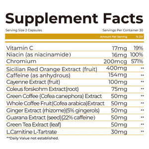 Oem/ODM bán buôn của nam giới nhiệt dựa trên chất béo Burner bổ sung 42 viên nang trao đổi chất tăng tốc cho người lớn - Product Image 3