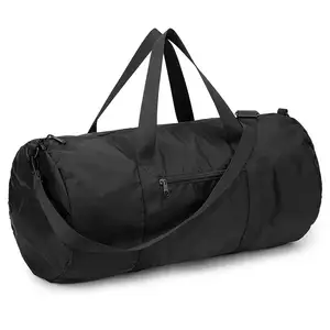 Bolsa de lona impermeable para gimnasio, bolso de viaje con bolsillo interior para deportes