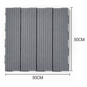 Venta al por mayor de fábrica: Nuevas baldosas de pavimentación entrelazadas para jardín, baldosas de plástico PP para exteriores, baldosas de piedra entrelazadas, tarima compuesta. - Product Image 1