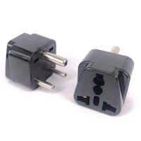 Adaptateur de voyage universel UK/US/EU/AU vers petite prise sud-africaine, adaptateur de prise secteur multi-prises AC pour l'Inde