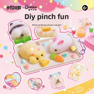 Ensemble de créativité infinie, jouet à presser en plastique Panda DIY portable, nouveau, unisexe, anti-stress, pour une utilisation à tout moment, à partir de 2 ans - Product Image 1