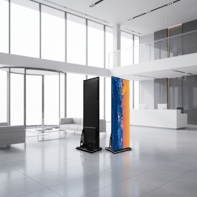 High Bright Digital Signage and Display Video LED Poster Standee Advertising LED Poster Display Screen for Marketing Advertising