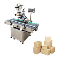 Machine d'étiquetage automatique de haute qualité pour boîtes en carton, étiquetage d'angle supérieur unique