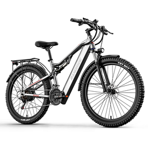 Bicicleta Eléctrica Todoterreno de 1000W 48V 17Ah con Motor Trasero Potente, Velocidad Rápida de 45km/h, Disponible en Almacén del Reino Unido - Product Image 2