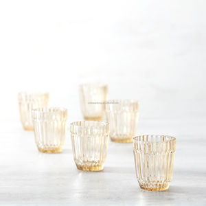 Archie a costine verticale colorato succo di acqua bicchieri per occasioni di festa - Product Image 4