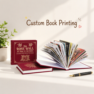 Livro de Arte de Tatuagem Capa Dura Personalizado com Aba Dobrável e Capa em Relevo Dourado para Artistas – Venda por Atacado para Distribuidores - Product Image 1