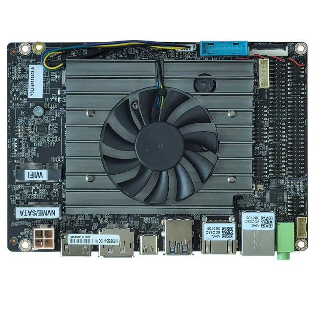 ram Ddr5 N100 Mini ITX Motherboard N150 N97 DP LVDS/EDP1 Type_C RS232 COM1/2 NGFF Port M198SE  for Vending Machine