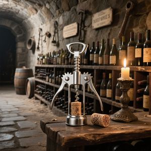 Sacacorchos multifuncional de acero inoxidable para vino y cerveza, uso doméstico - Product Image 4