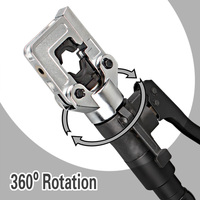 Herramienta de crimpado manual TUBO HP-240F, crimpadora eléctrica
