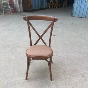 Modern Guesthouse <b>Dining</b> <b>Chairs</b> Restaurant Furniture Outdoor Farmhouse Leisure Reclining Metal <b>Chairs</b> - Product Image 3