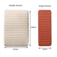Matelas d'air auto-gonflable, matelas de plage, coussin de cyclisme, voiture, pique-nique, plein air, auto-gonflage, tapis de Camping, 5x10cm