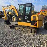 Mini-excavatrice sur chenilles rotative sans queue Caterpillar d'occasion à longue durée de vie, CAT306D, pour les espaces restreints