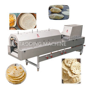 Promoción anual Canadá Tandoor Ofen horno Pizza Chapati Roti Lahmacun Manakish Naan Brot Roti que hace la máquina - Product Image 6