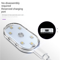 Lumière ambiante de voiture Longyang avec capteur tactile, éclairage LED intérieur du coffre, lampe de lecture OLIVER, modèle compatible 001 VW GOL IV T08ABZ 6V 2W, neuve 1