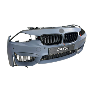 Kit de Parachoques Delantero para <span class=keywords><strong>BMW</strong></span> Serie 3 F30 2013-<span class=keywords><strong>2018</strong></span>, Actualizado a <span class=keywords><strong>M3</strong></span>, M4, F80, F82, Incluye Radiador y Kit de Ventilador Electrónico - Product Image 2