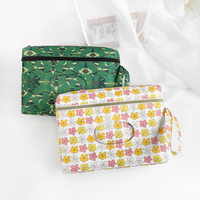 Pochette à fermeture éclair personnalisable, légère, imperméable, en nylon, pour lingettes humides pour bébé, fournisseur pour commandes en gros