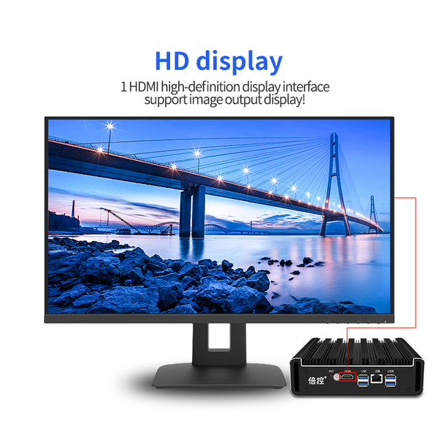 Pfsense Gaming Pc I5-8250U 32GB 6 Lan Mini Pc for Gaming