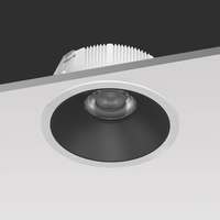 Lámparas LED Empotradas de Techo, 3W 5W 7W 10W, AC110V AC220V, Diseño Cóncavo, Foco Profundo, para Iluminación Interior