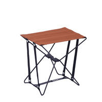 Chaise de directeur en métal, chaise de camping ultralégère pliable avec sac à dos en fil métallique, chaises noires pour événements
